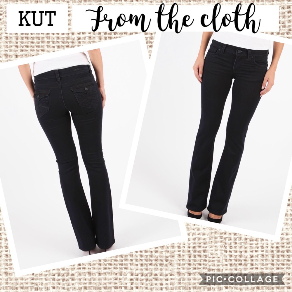 KUT from the Kloth Women's Black Jeans